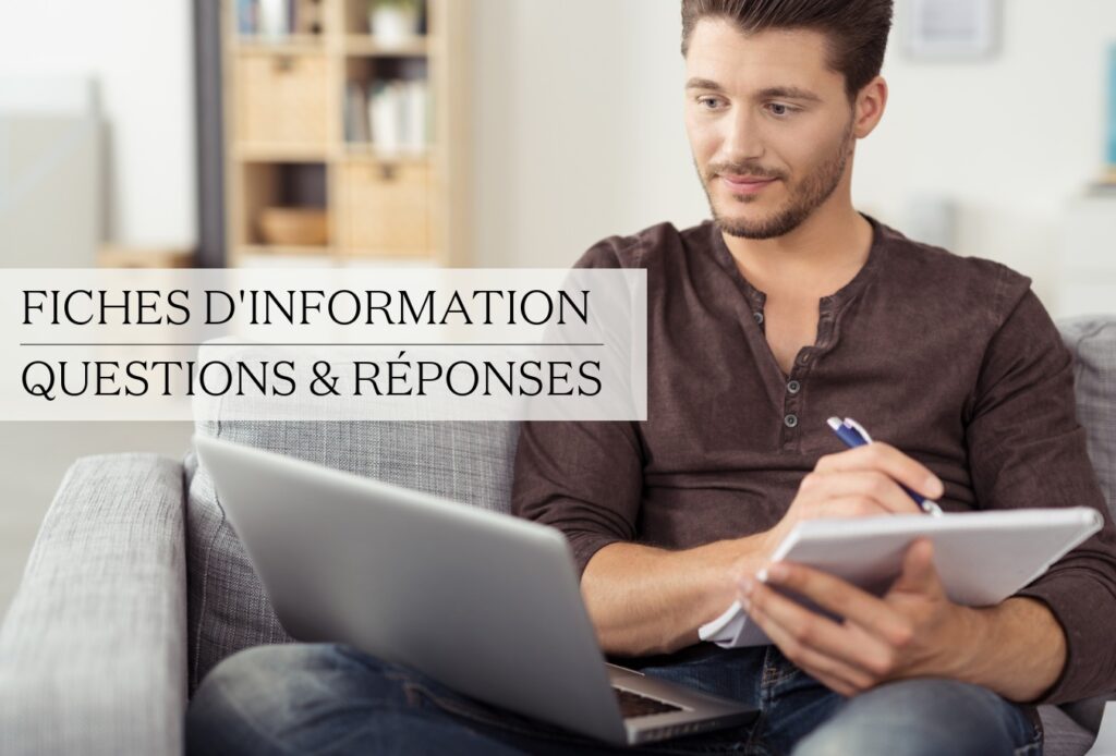 Fiches d’information utiles sur notre site web